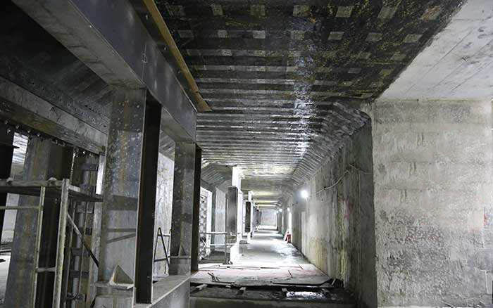 隧道��w�S混凝土施工�序